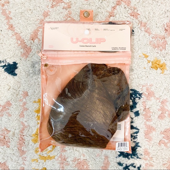 Insert Name Here U-Clip Mixed Brown - Picture 5 of 5